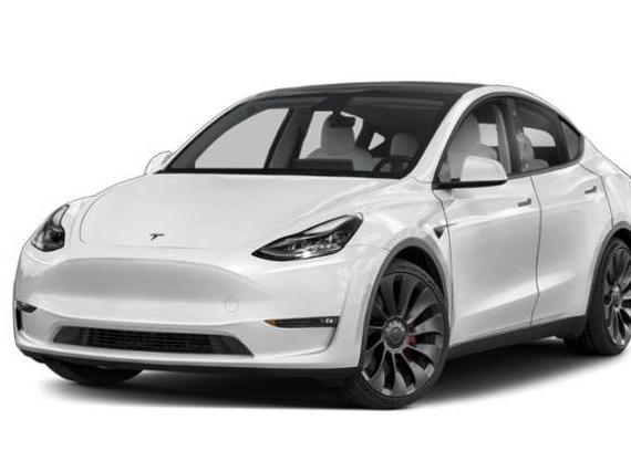 TESLA MODEL Y 2021 5YJYGDEE5MF184546 image